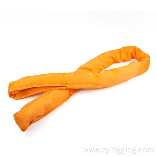 50tons heavy duty polyester soft round sling